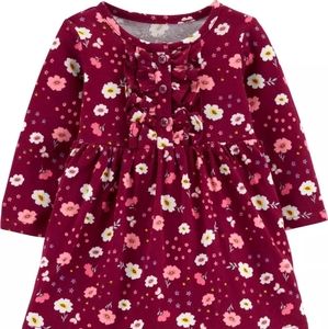 Carter's Floral Jersey Dress